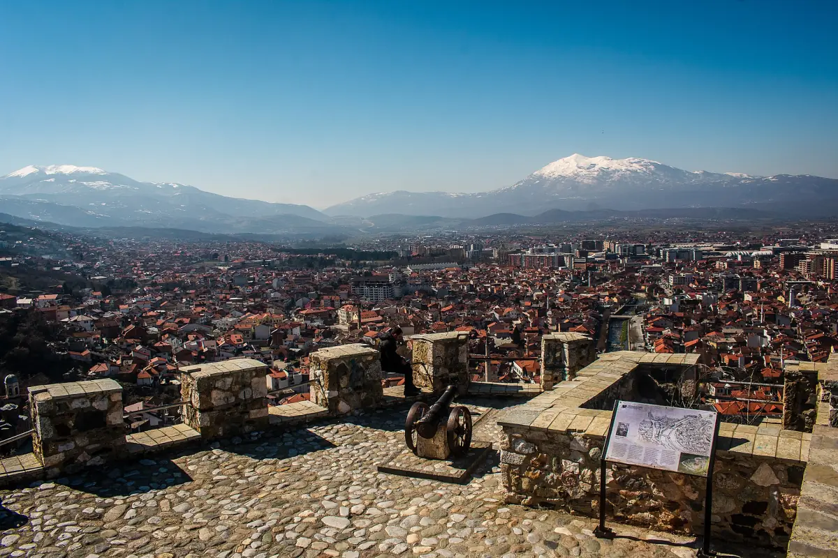The view from Prizren fortress