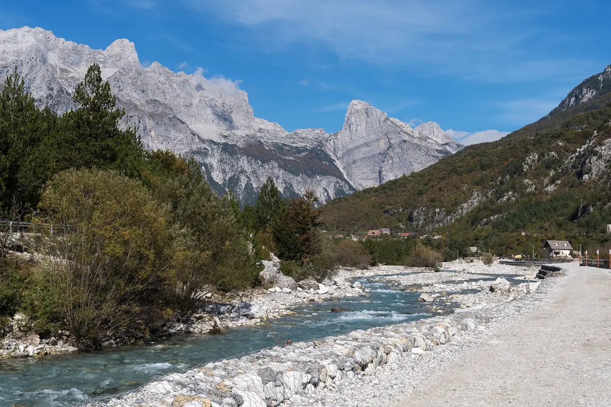 The river in Theth